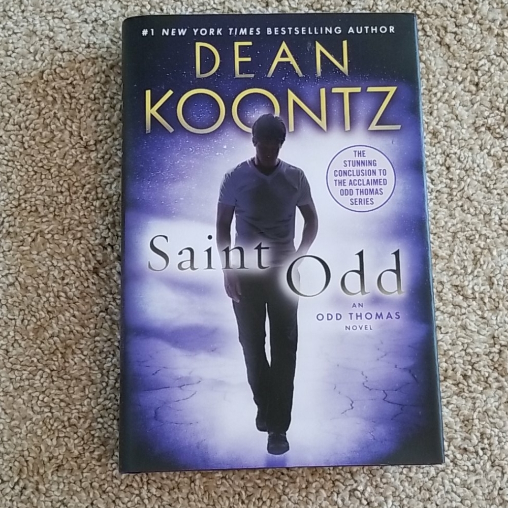 NWT HARDBACK Book Dean Koontz "Saint Odd"
